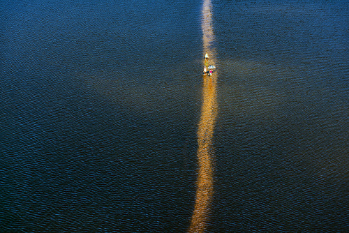 Crossing the Cassange Lagoon - Brazil