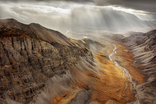 Endangered landscape: Autumn in the Arctic Circle