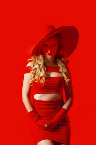 In Red on Red