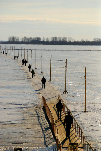 Road On The Ice