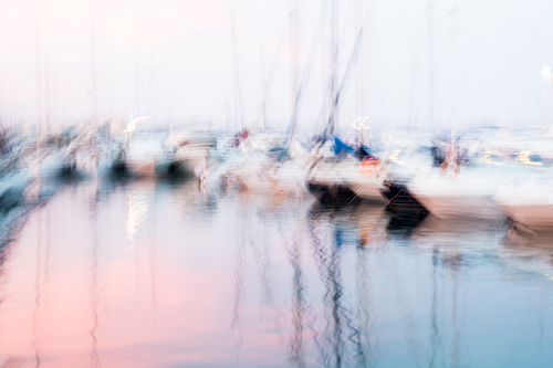 Boats in Line
