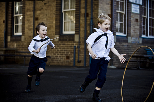 Schoolyard-mates