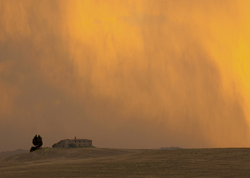 Under a Fiery Sky