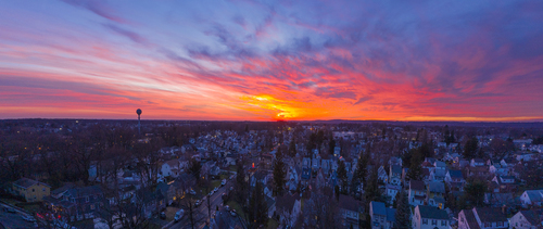 Sunset From Home