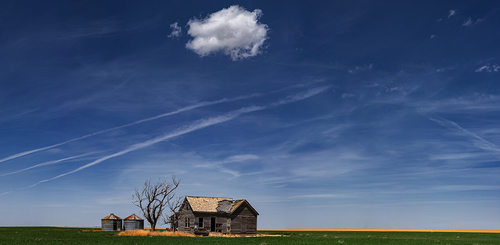 House and Cloud