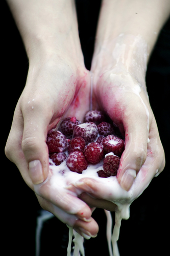 Raspberries and Cream