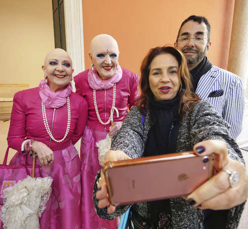Pink Selfie
