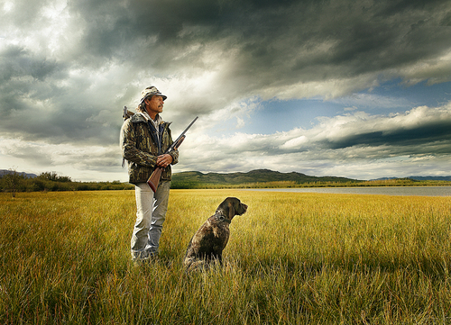 Hunter and Dog