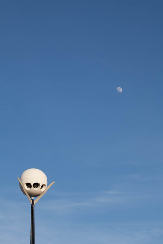 Globe and Moon