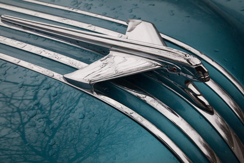 Pontiac in the Rain
