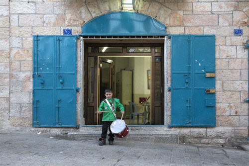 Drummer Boy, Bethlehem, West Bank, 2009