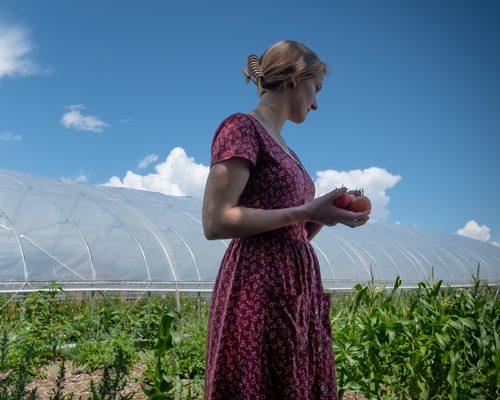 Mennonite farmer's daughter