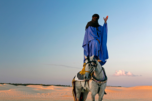 Blue Men of The Desert