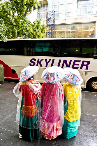 Three Tiny Old Korean Patriots