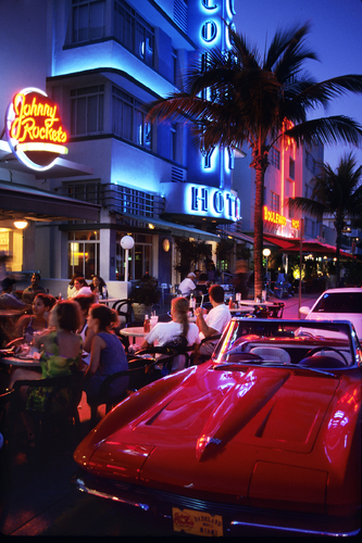 South Beach by night