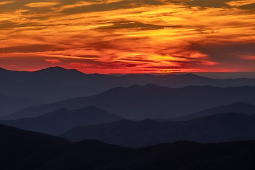 Sunset, Clingmans Dome