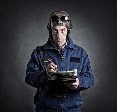 Aviator, A Self-Portrait