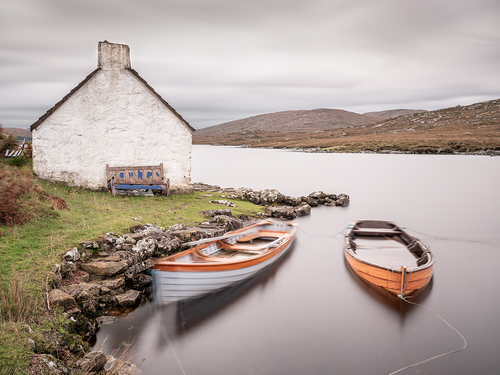 Connemara Fishing Hut Study 8