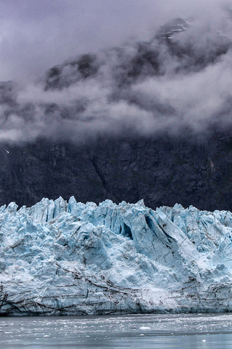 shades of blue and grey