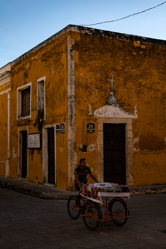 Street scene in Izamal #1