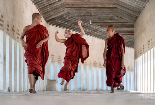 Three Monks