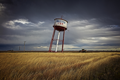 Leaning Water Tower 