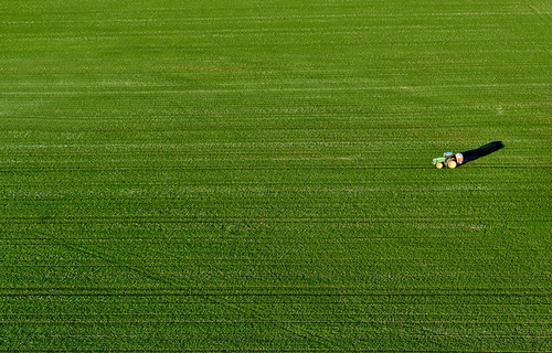 Tractor in Landscape