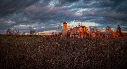 Glowing Barn