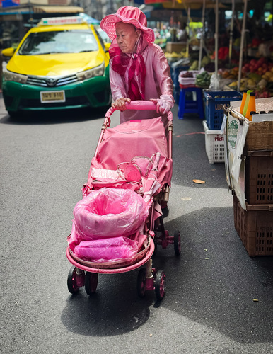 Lady in Pink