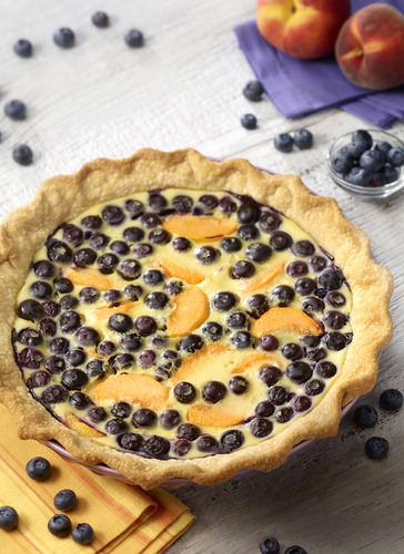 Peach Berry Pie