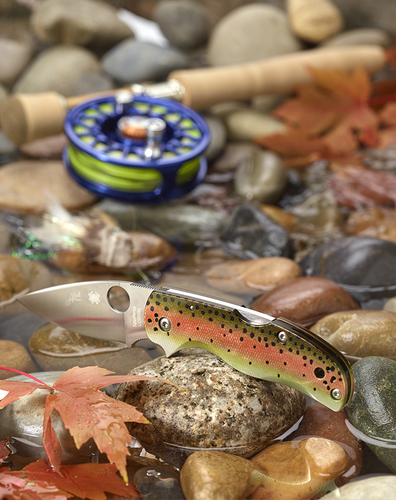 Rainbow Trout Knife Ad