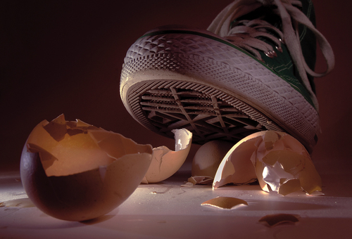 Treading on eggshells