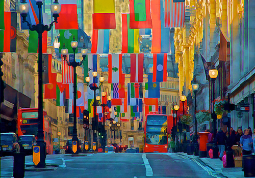 Regent Street, 2012 Olympics