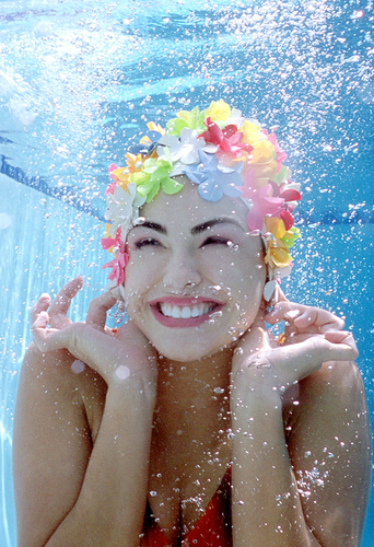 Woman Underwater