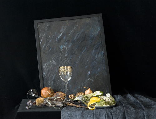 still life with oysters