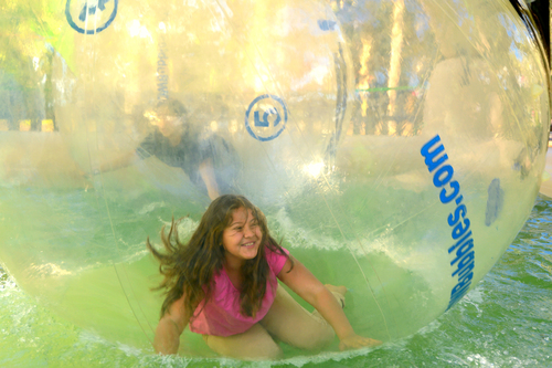 Girl in the Bubble