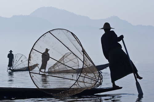 Inle Lake at Dawn