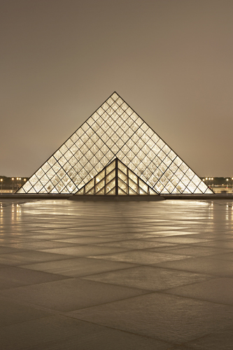 Louvre Pyramid, Paris