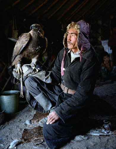 Kazakh Eagle Man