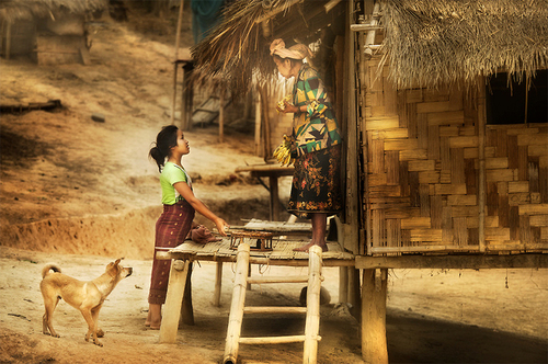 Village Life Northern Laos