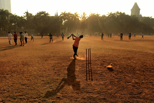 Oval Maidan cricket