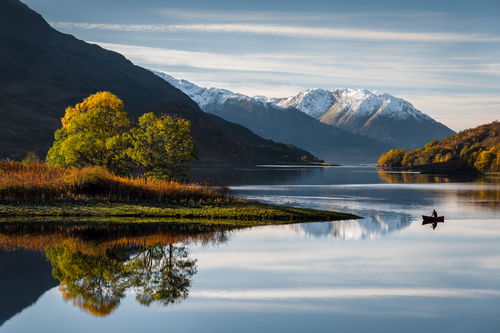Autumn on Loch Leven