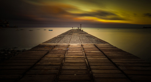 Mild Sunset at Cory Brothers' Quay 2