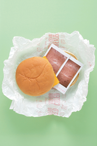 Comfort Food - Hamburger (Grilled Ham)