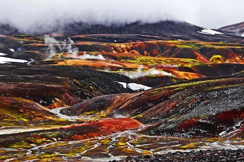 Smoking and boiling ground