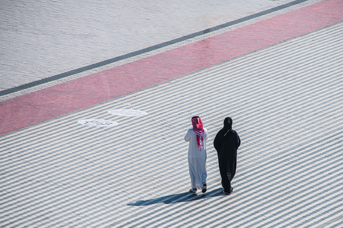 Walking in Expo