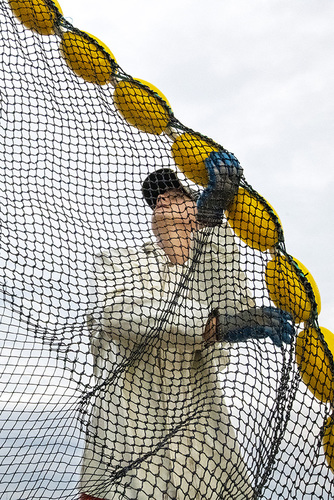 Flaking the net