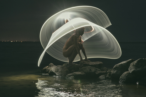 Dniela in shell