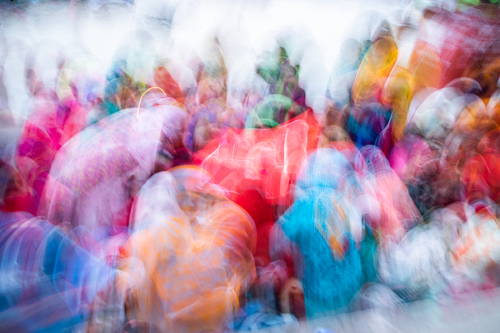 Women at Assi Ghat