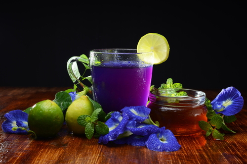 Blue Butterfly Pea Flower Tea
